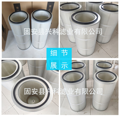 帶護(hù)網(wǎng)拋丸噴砂除塵濾芯